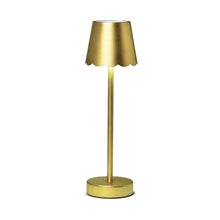 Load image into Gallery viewer, LED Cordless Gold Table Lamp