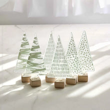 Load image into Gallery viewer, Glass Christmas Trees - 2 Sizes