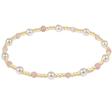 Load image into Gallery viewer, E. Newton Pearl Sincerity 4 mm Bead Bracelet - 3 Gemstones