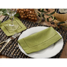 Load image into Gallery viewer, Kiwi Handstitched Dinner Napkin