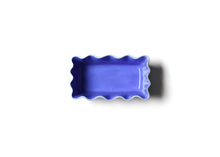 Load image into Gallery viewer, Blue Ruffle Loaf Pan