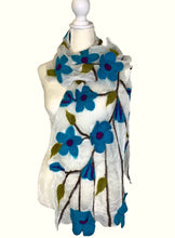 Load image into Gallery viewer, Flower Blossom Handmade Scarf - 2 Colors
