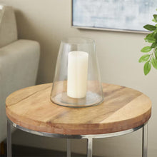 Load image into Gallery viewer, Glass Cone Shaped Vase - 2 Sizes