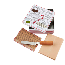 Load image into Gallery viewer, Christmas Recipe Tin Sets - Gingerbread Cookies/Peppermint Bark