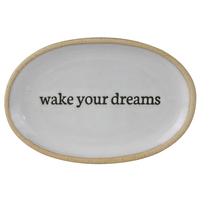 Wake Your Dreams Ceramic Tray