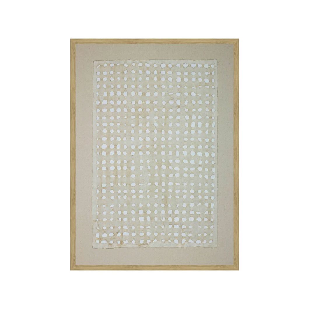 Whitebark Paper On Canvas Framed