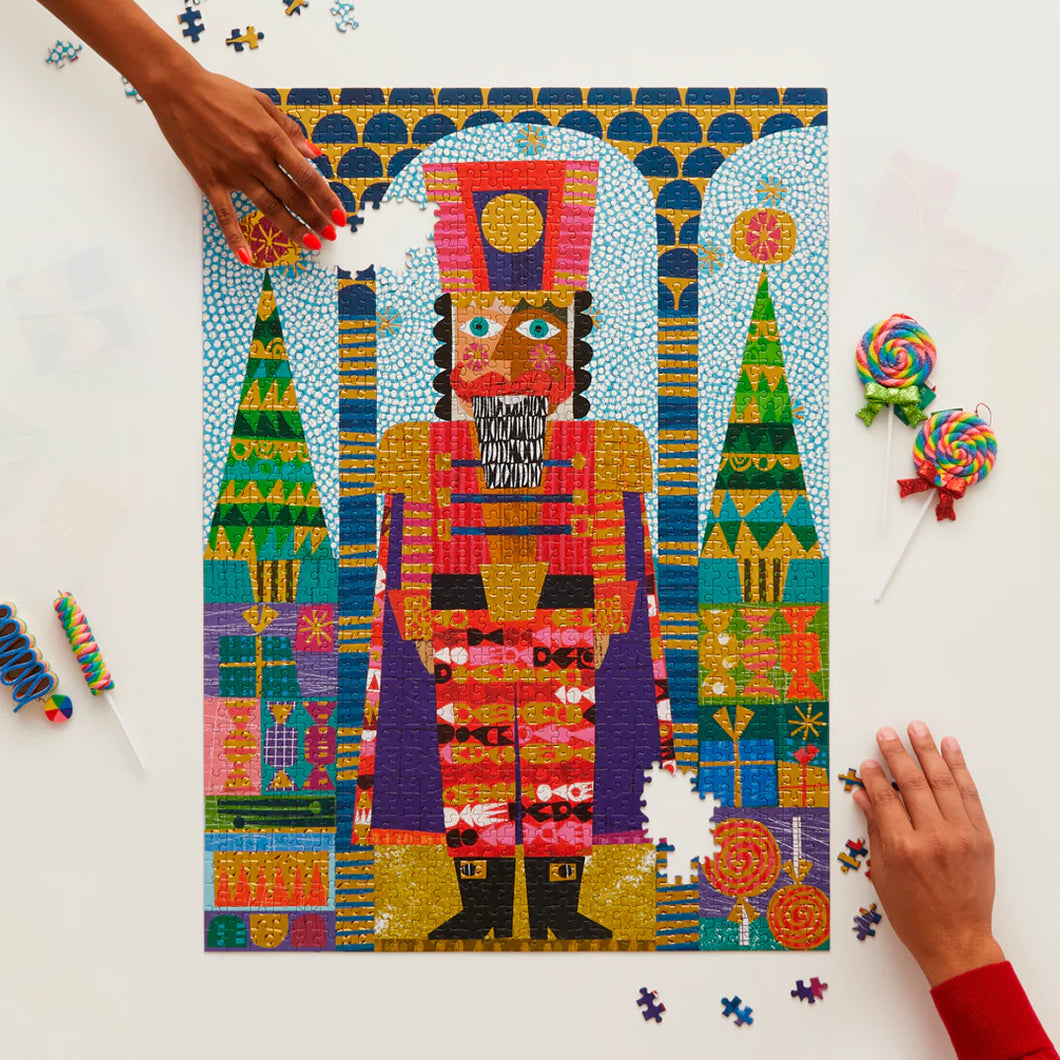 Festive Nutcracker Puzzle - 1,000 Piece Puzzle