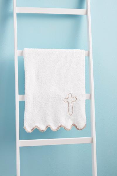 Cross Chenille Blanket