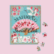 Load image into Gallery viewer, Mahjong Social Club 100 Piece Puzzle
