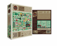 Load image into Gallery viewer, Classic Christmas Movie Map - 500 Pieces
