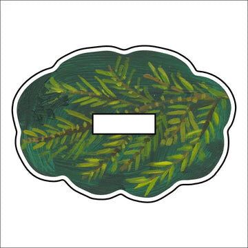 Pine Pattern Acrylic Small Stand