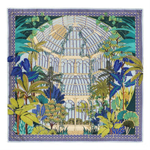 Load image into Gallery viewer, Jardin Blue Scarf
