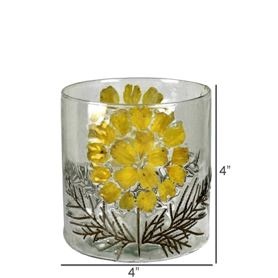 Yellow Daisy Hurricane - 2 Sizes