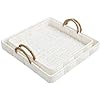 Load image into Gallery viewer, White Woven Tray - 2 Sizes
