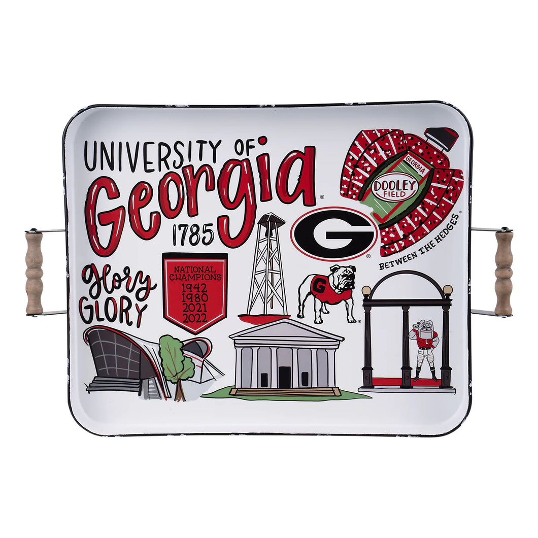 University of Georgia Tray
