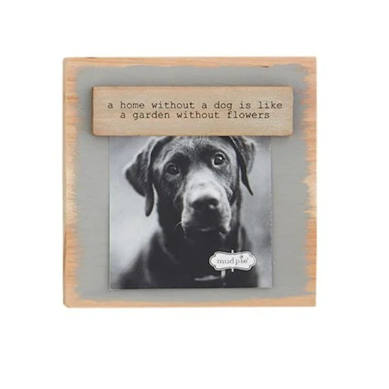 Magnetic Pet Wood Block Frame - 3 Styles