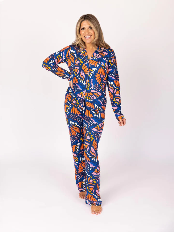 Bold Blue Luxury Pajamas