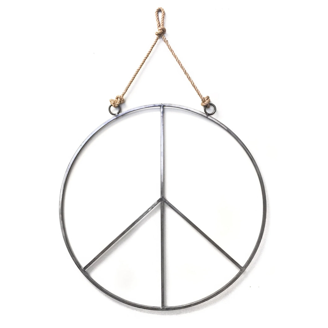 Metal Peace Sign