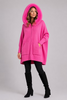 Zip Up Sweater With Fur Hood - 3 Colors