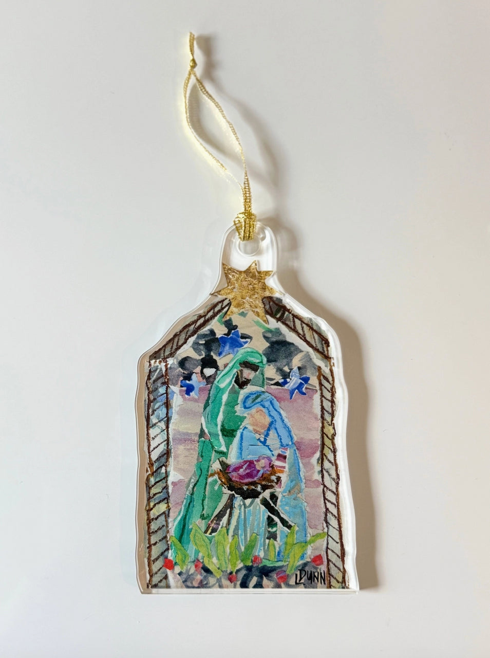 Holy Family Acrylic Ornament