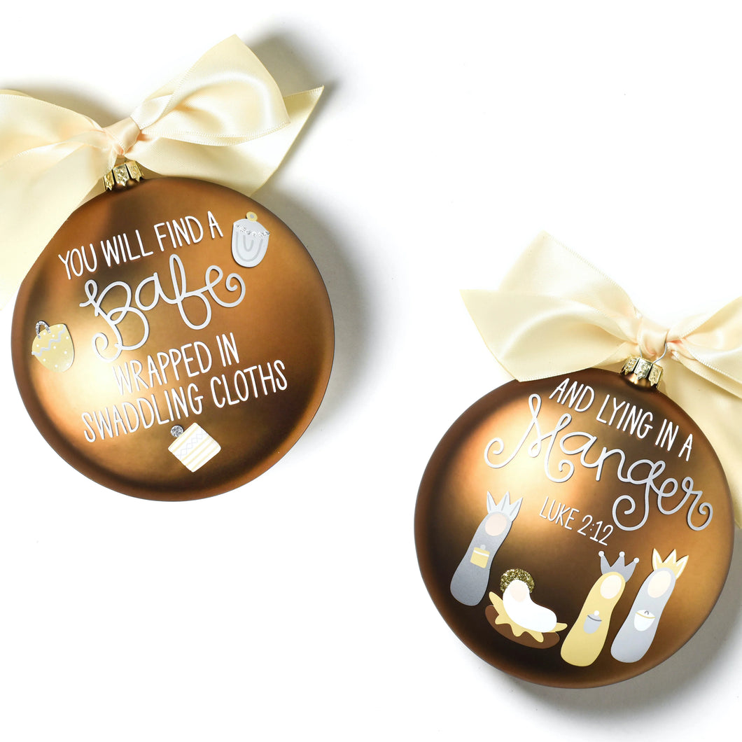 Luke 2:12 Ornament