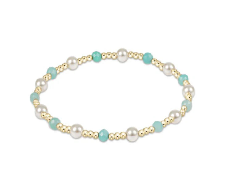 E. Newton Pearl Sincerity 4 mm Bead Bracelet - Amazonite