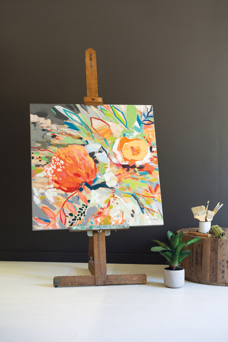 Floral Burst Art (PICK UP ONLY)