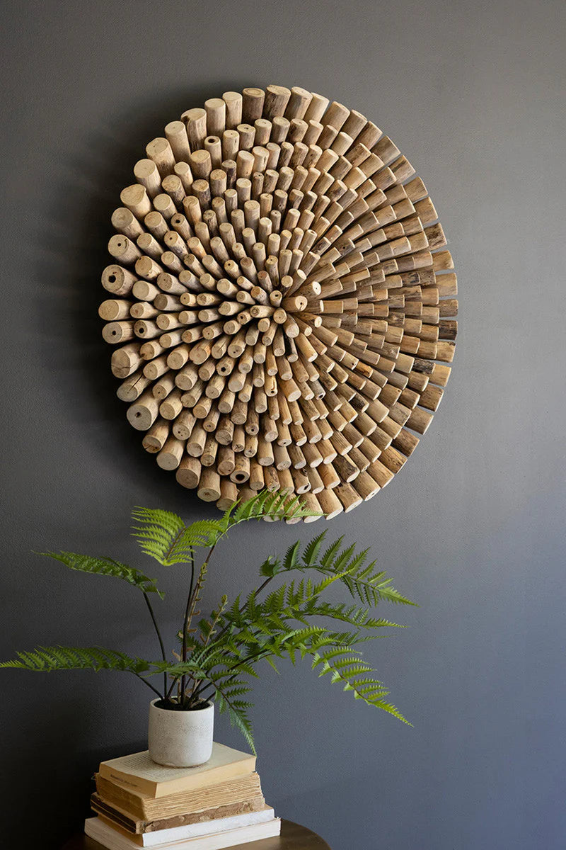 Round Driftwood Wall Art (PICK UP ONLY)