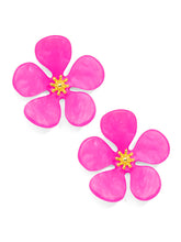 Load image into Gallery viewer, Flower Resin Earring - variety of colors
