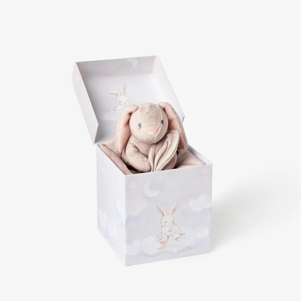 Lovie Bunny With Blankie Gift Box