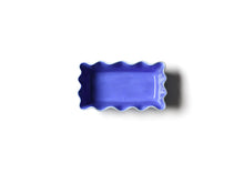 Load image into Gallery viewer, Blue Ruffle Loaf Pan
