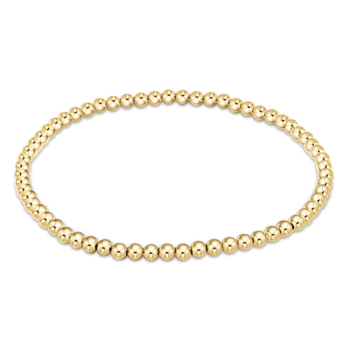 E. Newton Classic Gold 3mm Bead Bracelet