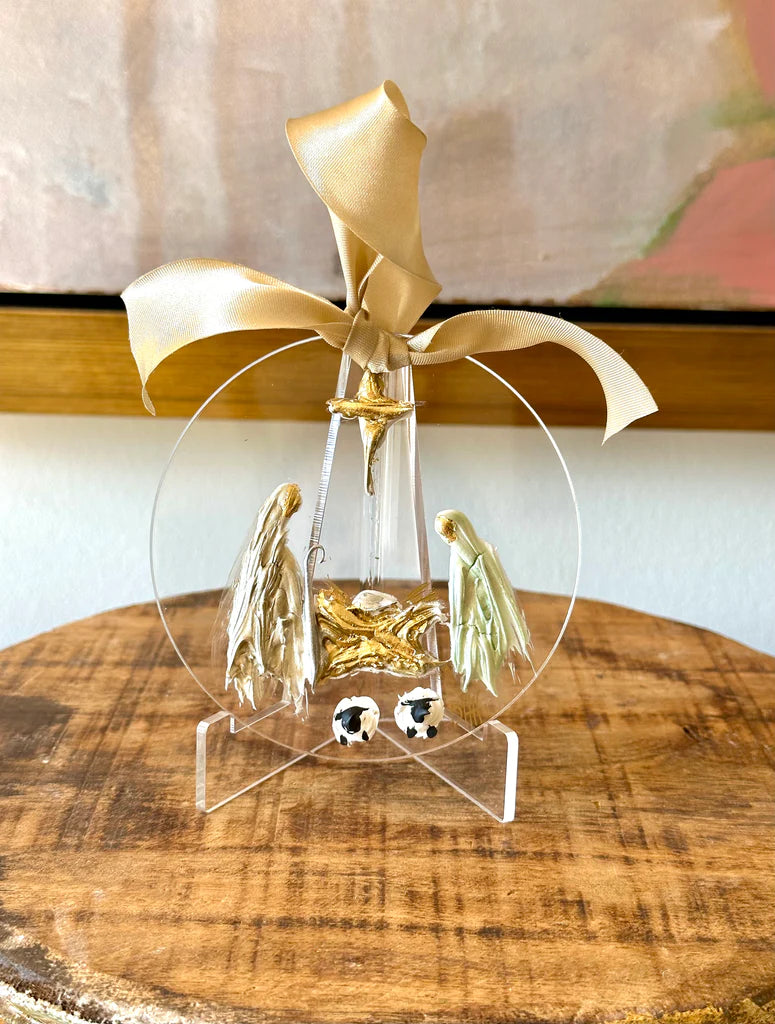 Nativity Ornament By Debra Hewitt