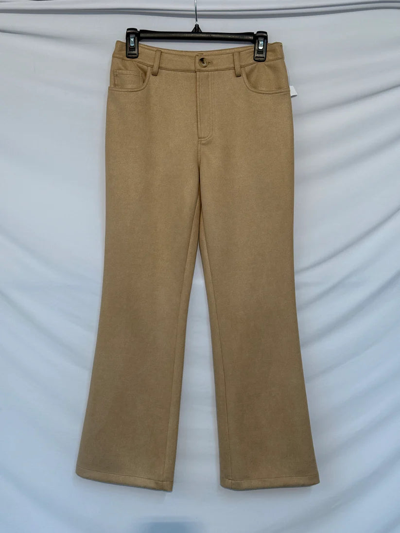 Tan Suede Pants