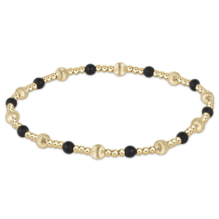 E. Newton Dignity Sincerity Pattern 4mm Bracelet - 3 Styles