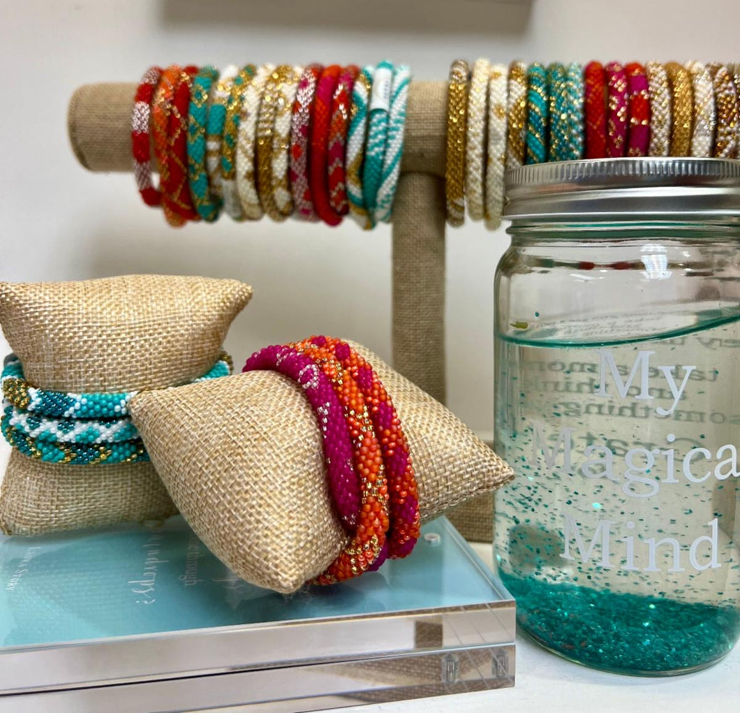 Roll On Bead Bracelet - Variety Of Colors