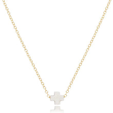 Load image into Gallery viewer, E. Newton e. girl Signature Cross Necklace  - 2 Colors
