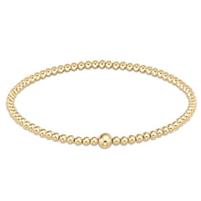 Load image into Gallery viewer, E. Newton Classic Gold Bead Bangle - 3mm/4mm
