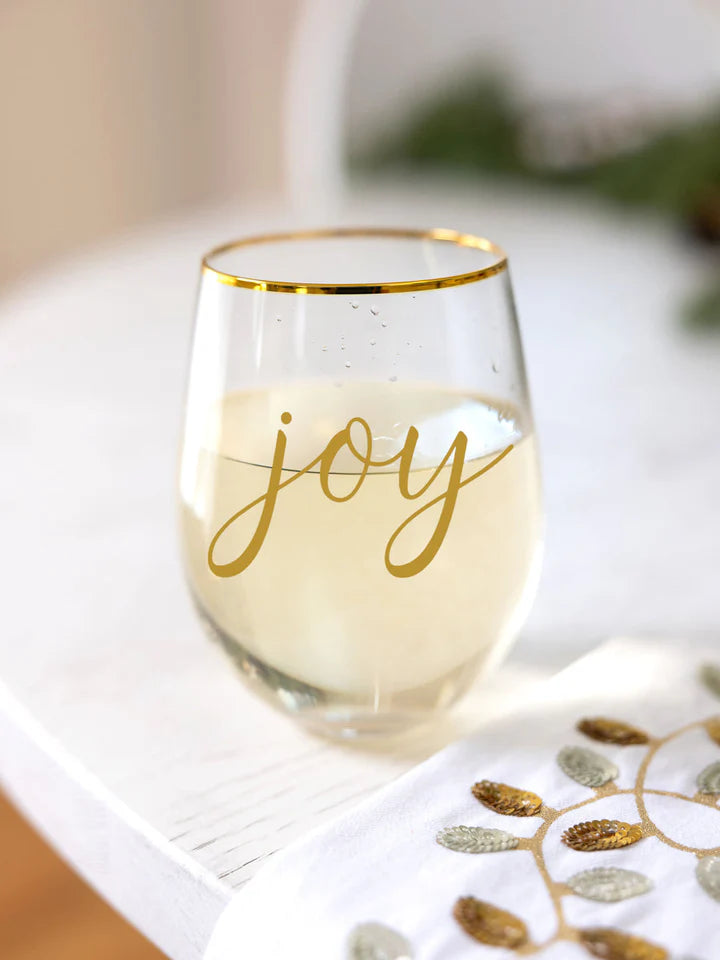 Stemless Joy Glass