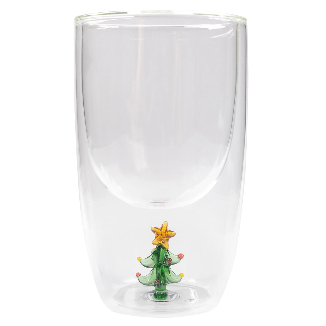 Glass Icon Cup Christmas Tree