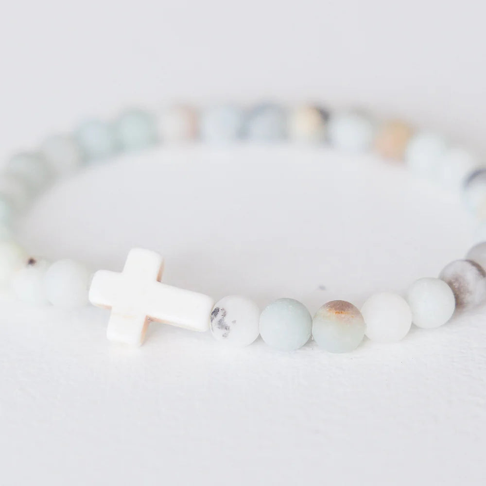 Cross Stretchy Bracelet