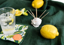 Load image into Gallery viewer, Lemon Shaped Toothpick Holder
