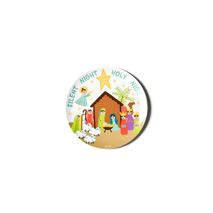 Silent Night Holy Night Melamine Plate
