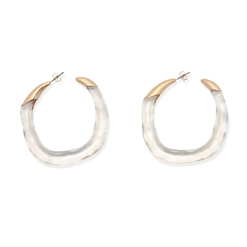 Clear Resin Hoops
