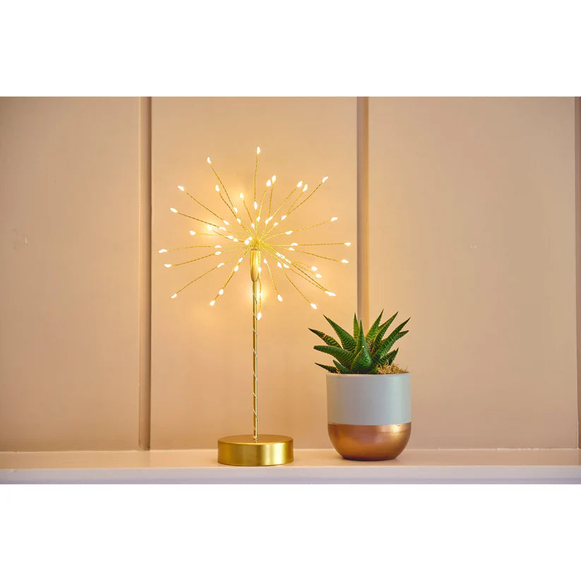 Table Starburst 60 LED Battery Operated