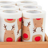 Christmas Cocktail Napkin Rolls - 3 Styles