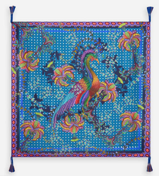 Johnny Was Thalassa Silk Scarf