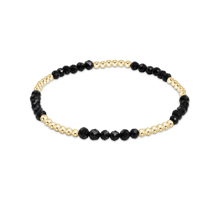 E. Newton Blissful 2.5mm Bracelet - Onyx