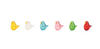 Mini Glass Birds - 6 Colors