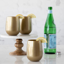 Load image into Gallery viewer, Stemless Wine Symglass - # Colors
